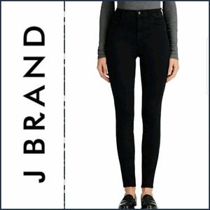 SOLD - NWT J Brand Black Denim High Rise Skinny